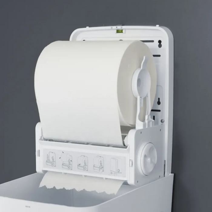 B&W Handtuchrollenspender Autocut WEISS (H1)